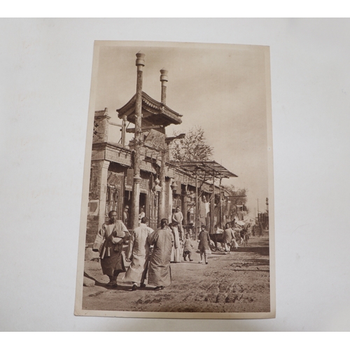 23 - A folio of thirty nine photographic prints of buildings and scenes around Peking (Beijing) China to ... 