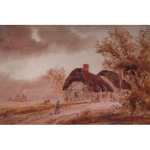 180 - R T Wilding (early 20th century school) - Figure on a Country Path - signed & dated '04 lower ri... 