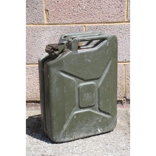 35 - A five gallon jerry can dated 1976.