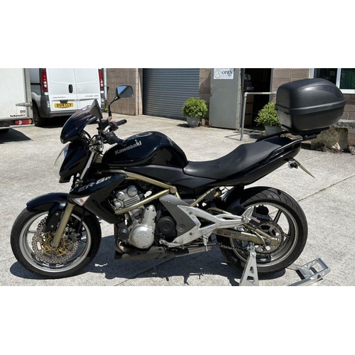 49 - A 2006 Kawasaki ER650 6N ABS, registration no. HF06 KFZ, engine no.  JKAER650AAA014224, engine no.  ... 