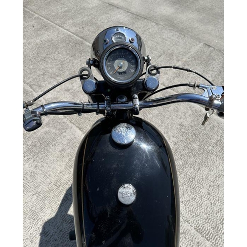 51 - A 1970 BSA Fleetstar 250cc single, registration no. PBM 615H, engine no. ED10897, black.  The Fleets... 