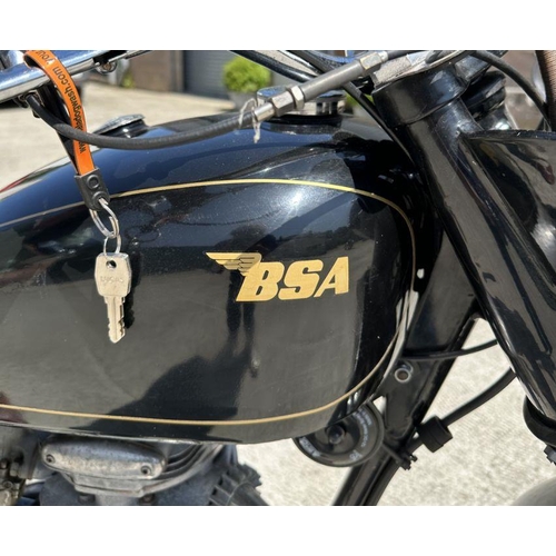 51 - A 1970 BSA Fleetstar 250cc single, registration no. PBM 615H, engine no. ED10897, black.  The Fleets... 