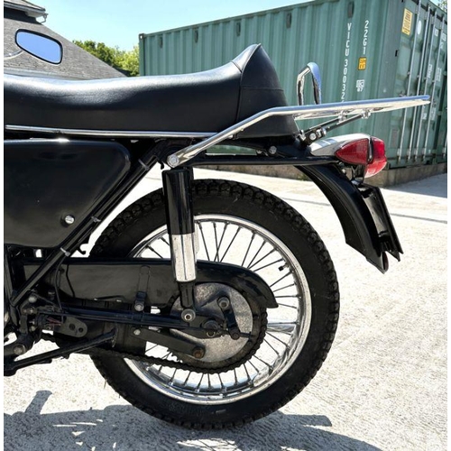 51 - A 1970 BSA Fleetstar 250cc single, registration no. PBM 615H, engine no. ED10897, black.  The Fleets... 