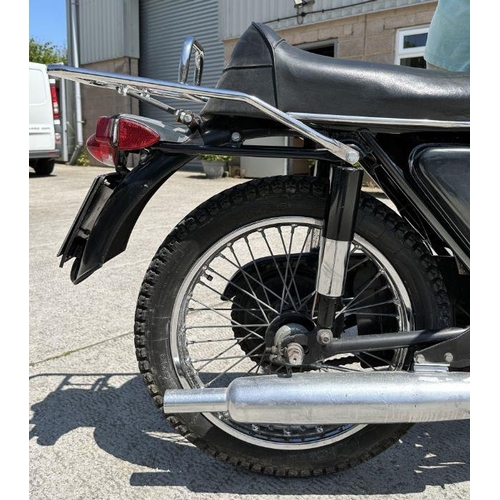 51 - A 1970 BSA Fleetstar 250cc single, registration no. PBM 615H, engine no. ED10897, black.  The Fleets... 