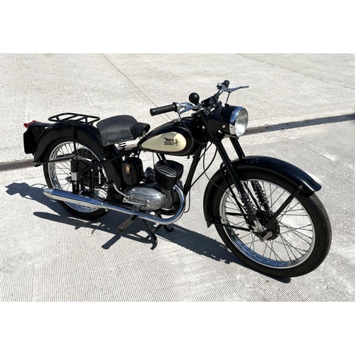 52 - A 1962 BSA Bantam D1, 125cc, registration no.  AHT 937B, frame no.  BD2S77792, engine no.  DD15880, ... 