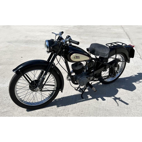 52 - A 1962 BSA Bantam D1, 125cc, registration no.  AHT 937B, frame no.  BD2S77792, engine no.  DD15880, ... 