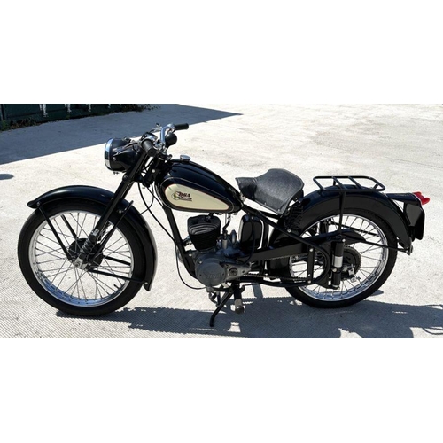 52 - A 1962 BSA Bantam D1, 125cc, registration no.  AHT 937B, frame no.  BD2S77792, engine no.  DD15880, ... 