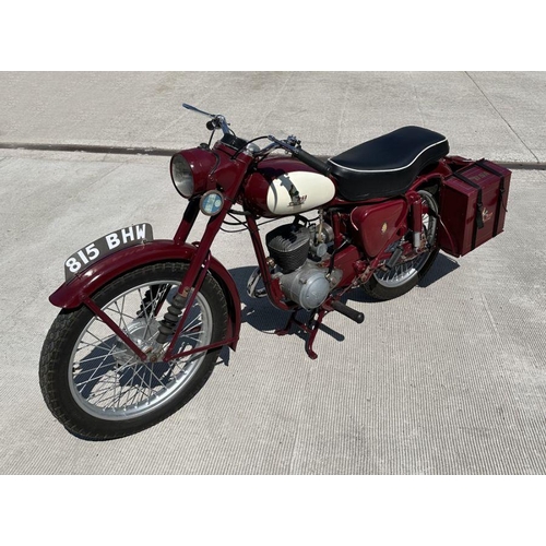 53 - A 1958 BSA Bantam D5 175cc registration no.  815 BHW, frame no.  FD52958, engine no.  ED5B2387, maro... 