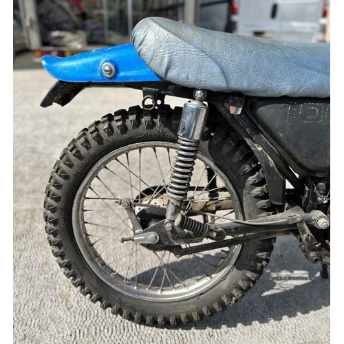 56 - A 1973 Kawasaki KE100 Trail bike for sympathetic commissioning or restoration.  The motorcycle appea... 