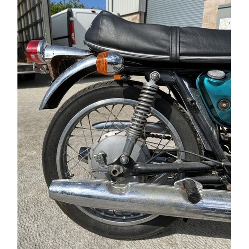 58 - A 1972 Suzuki T250R, unregistered, frame no.  T250R33923, engine no.  T25033949, a low mileage examp... 