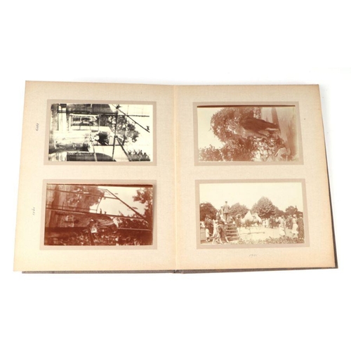 62 - Two private photograph albums containing images of London Zoo between 1925 and 1935, each album cont... 