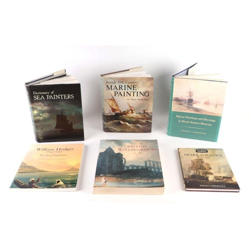 64 - A quantity of assorted Maritime and Watercolour Painter's reference books to include Antique Collect... 