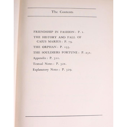 66 - Nonesuch Press - The Works of Thomas Otway - three limited edition volumes, cloth (3).