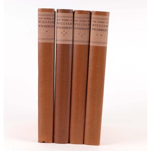 67 - Nonesuch Press - The Complete Works of  William Wycherley -  vols 1 - 4, limited edition 554/900, cl... 