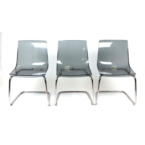 707 - A set of six Ikea Tobias chairs designed by Carl Ojerstom