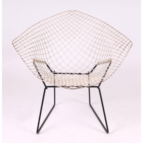 779 - A pair of Charles & Ray Eames for Herman Miller wirework mid century modern chairs (2).