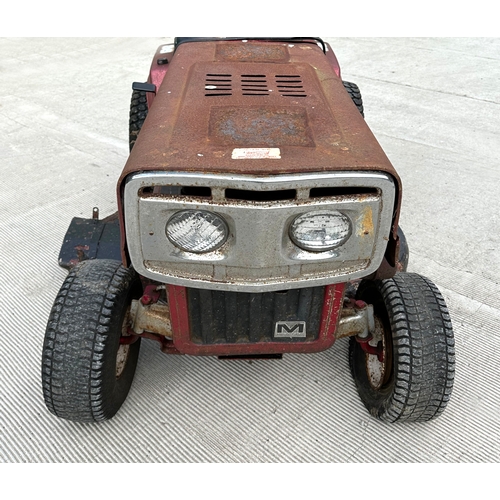 19 - A Mountfield No. 11 electric start three-speed ride on lawn mower with 36ins deck.