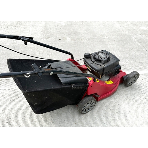 21 - A Mountfield RS100 petrol lawn mower.