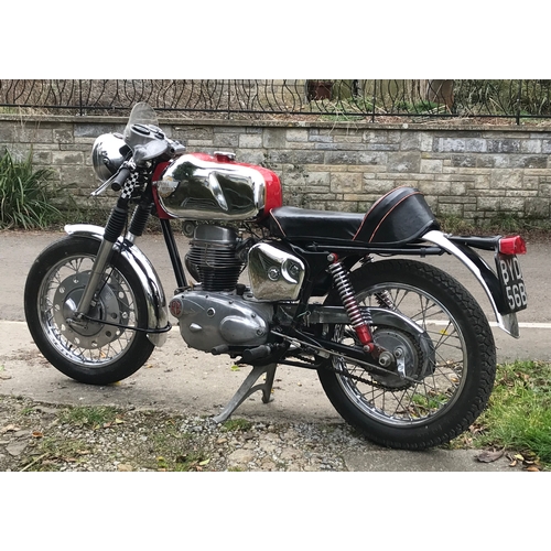 49A - A 1964 Royal Enfield clipper 250cc cafe racer, registration number BYD 56B, frame number 6822, engin... 