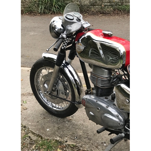 49A - A 1964 Royal Enfield clipper 250cc cafe racer, registration number BYD 56B, frame number 6822, engin... 