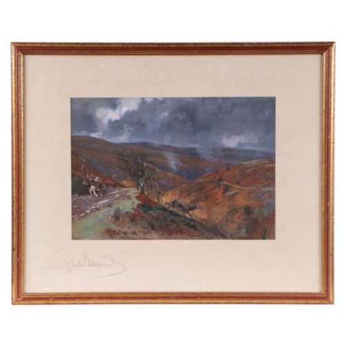 146 - Two Lionel Edwards coloured prints , both signed in pencil to the margin, framed & glazed, 26 by... 