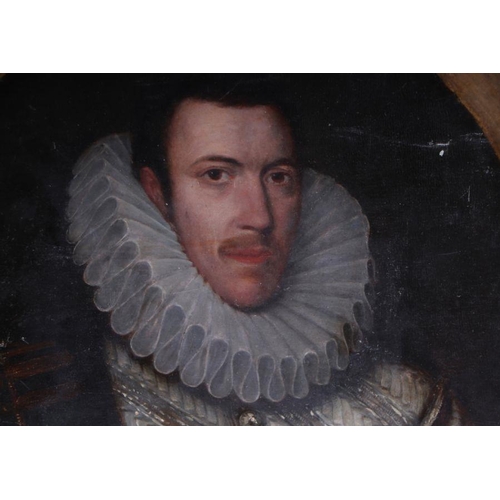 218 - 17th century English school - Portrait of Philip Howard, 13th Earl of Arundel and Surrey (1557-1595)... 