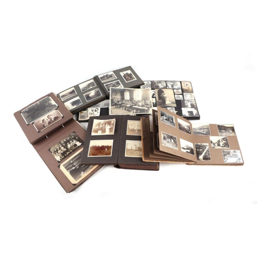 22 - A quantity of assorted early 20th century photograph albums containing various black & white ima... 