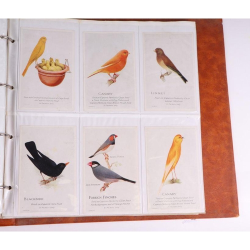 30 - An album containing natural history and ornithological postcards.