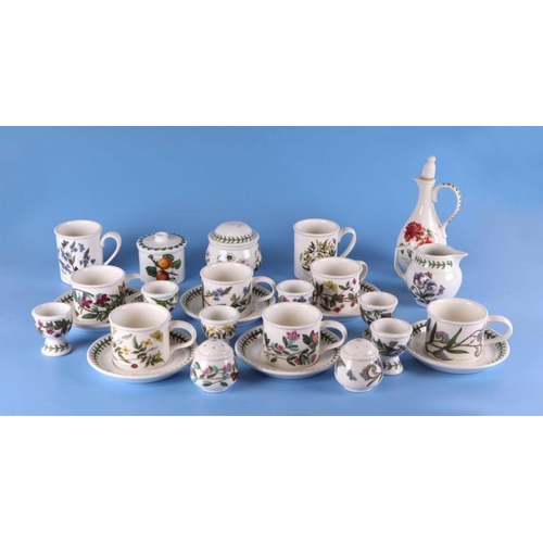 325 - A large quantity of Portmeirion Botanic Garden ceramics to include storage jars, plates, cups, sauce... 