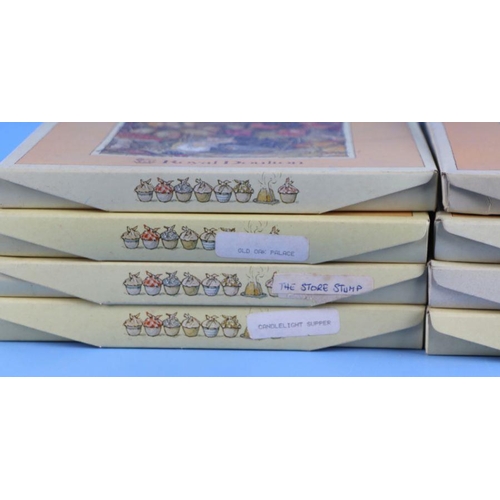 330 - A quantity of Royal Doulton Brambly Hedge Gift Collection Collectors plates to include 1996 and 1999... 