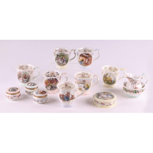 331 - A quantity of Royal Doulton Brambly Hedge to include Spring, Summer, Autumn and Winter beakers; Spri... 