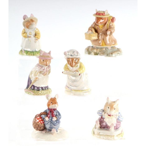 A group of Royal Doulton Brambly Hedge figures, Wilfred Carries the ...