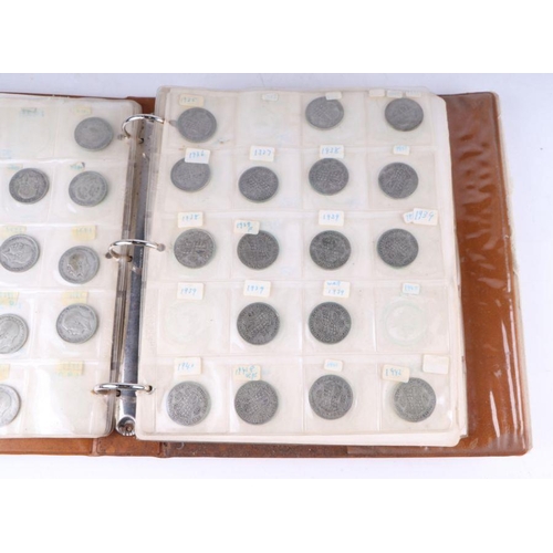 644 - A collection of pre 1946 GB crowns and half crowns; together with various continental and antiquaria... 