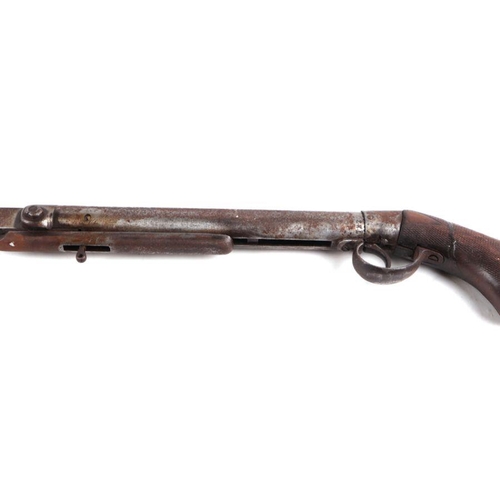 73 - A German .177 air riffle; together with an early .177 air riffle numbered 4792 (2)