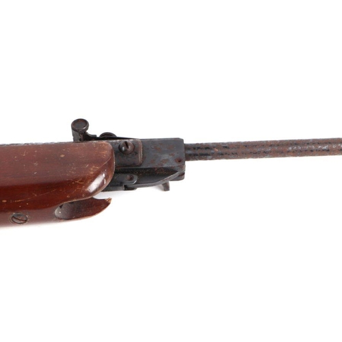 73 - A German .177 air riffle; together with an early .177 air riffle numbered 4792 (2)