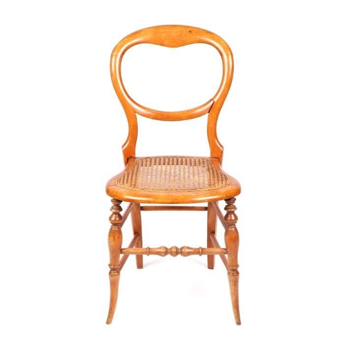 930 - An Arts and Crafts oak carver chair with caned seat; together with a Victorian dining chair and a be... 