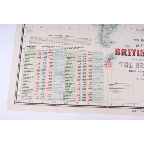 20 - W A & A K Johnston Ltd, Edinburgh & London, Howard Vincent map of the British Empire, 1921, 20th Edi... 