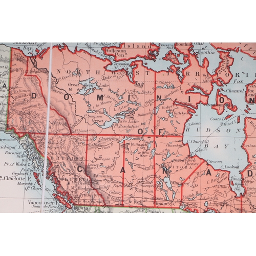 20 - W A & A K Johnston Ltd, Edinburgh & London, Howard Vincent map of the British Empire, 1921, 20th Edi... 