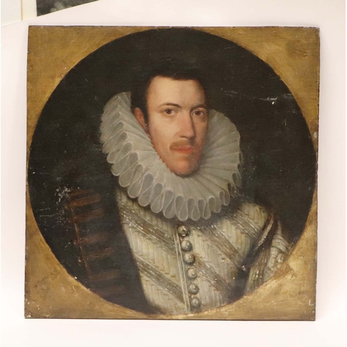 218 - 17th century English school - Portrait of Philip Howard, 13th Earl of Arundel and Surrey (1557-1595)... 