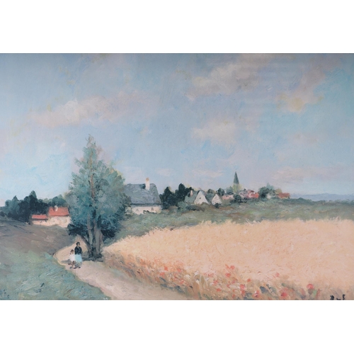 268 - Marcel Dyf (1899-1985) - La Route Du Village - limited edition print, 244/500, signed in pencil to t... 