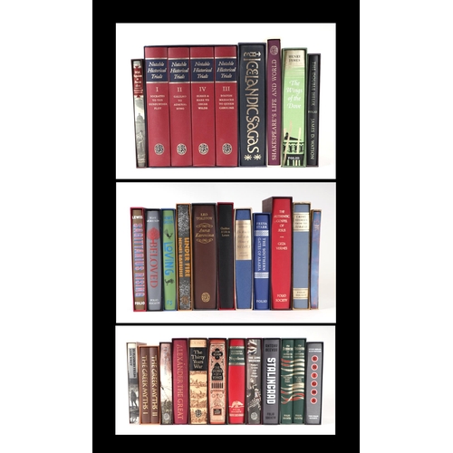 64 - Folio Society.  To include George Lefebvre 'Napoleon'; John Ruskin 'The Stones of Venice'; four volu... 