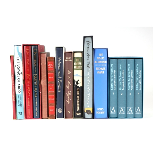 66 - Folio Society.  To include Richard Fortey 'Life'; William Faulkner 'The Sound and the Fury'; and six... 