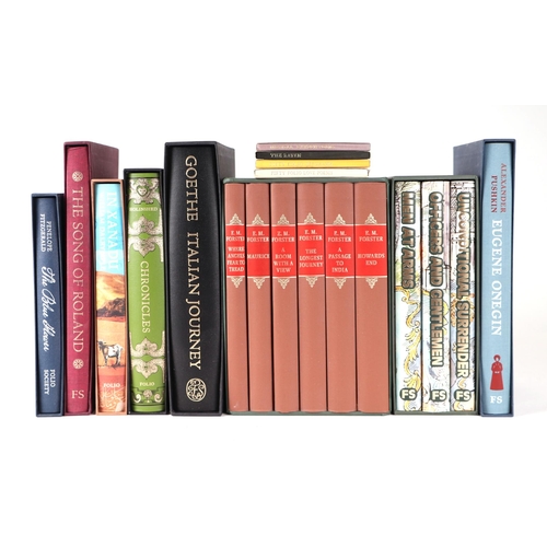 66 - Folio Society.  To include Richard Fortey 'Life'; William Faulkner 'The Sound and the Fury'; and six... 