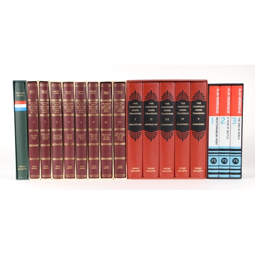 69 - Folio Society.  To include Edward Gibbon, 'History of the decline and fall of the Roman empire' 8 vo... 