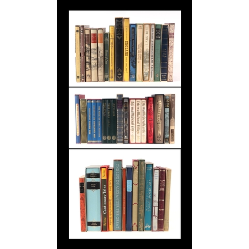 73 - Folio Society.  To include Anthony Trollope, Cecil Woodham-Smith, Thomas Hobbes, John Hilary and Wil... 