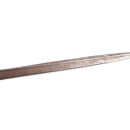 89 - A Prussian Cavalry sword, the blade marked Solingen, 95cm long.