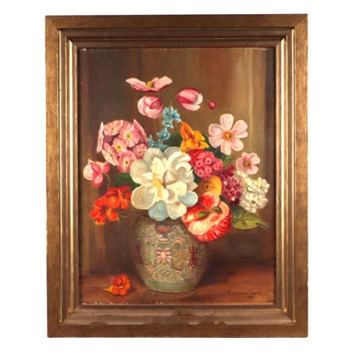 180 - Pritchard Davis (mid 20th century school) - The Chinese Vase - still life, signed & dated 1951 lower... 