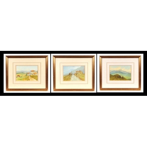 241 - Nick Bradley Carter (modern British)  A set of three Military interest watercolours - Welcome to the... 