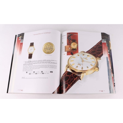 26 - Antiquorum Omegamania Thematic Auction, April 2007 catalogue being a comprehensive reference and col... 