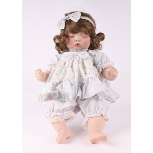 354 - A collection of modern bisque headed Victorian style dolls including examples by Ashton Drake Galler... 